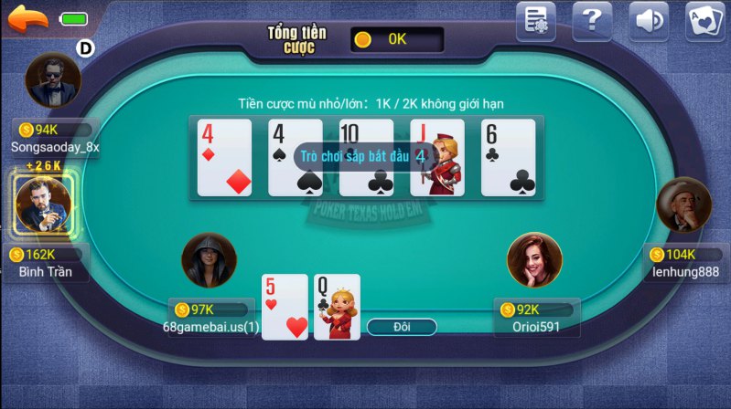 Giới Thiệu Game Bài Đổi Thưởng Nhiều Người Chơi Nhất Hiện Nay 3 Bài Poker - game bài đổi thưởng nhiều người chơi nhất hiện nay