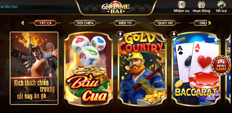 Game bầu cua đổi thưởng 68gamebai – Cơ hội săn quà hấp dẫn 2 Cách chơi game bầu cua đổi thưởng tại 68gamebai cực kỳ đơn giản