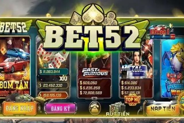Tải Bet52 Vin - Game đánh bài đổi thưởng online hot nhất 2024 1 Tai Bet52 Vin