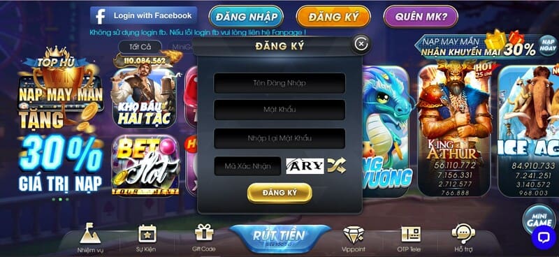 Genvip club - Cổng game giải trí uy tín nhất hiện nay 4 Hướng dẫn đăng ký tài khoản Genvip club