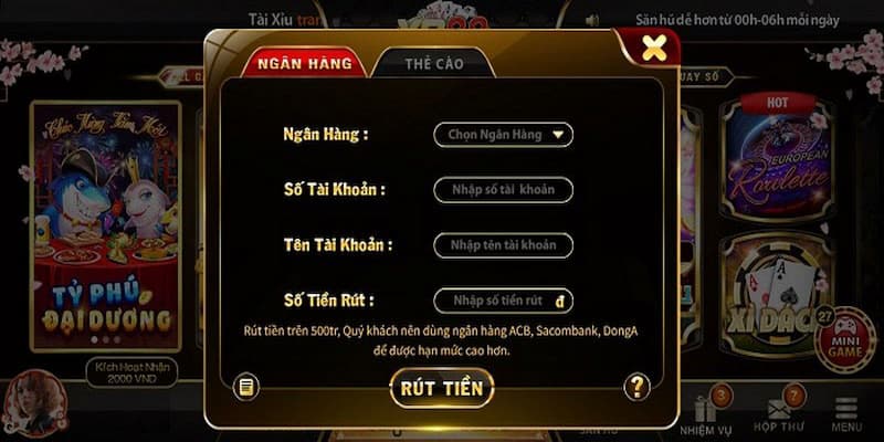 Yo88 net - Game bài đổi thưởng uy tín nhất năm 2024 6 Hướng dẫn các bước rút tiền từ Yo88 net nhanh chóng