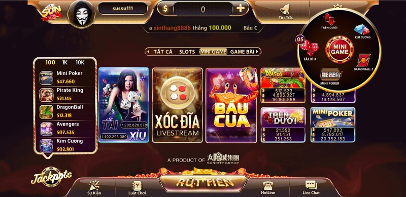 Sumwin88 - Cổng game cá cược đỉnh cao nhất hiện tại 3 Các dòng game Minigame đặc sắc tại sumwin88