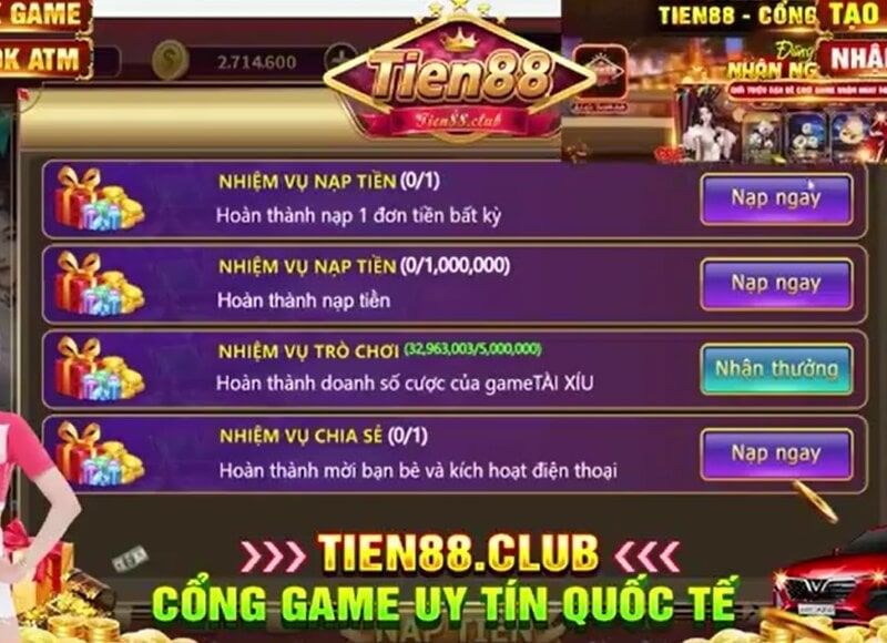 Dòng Slot quay hũ đổi thưởng tại tien88 club