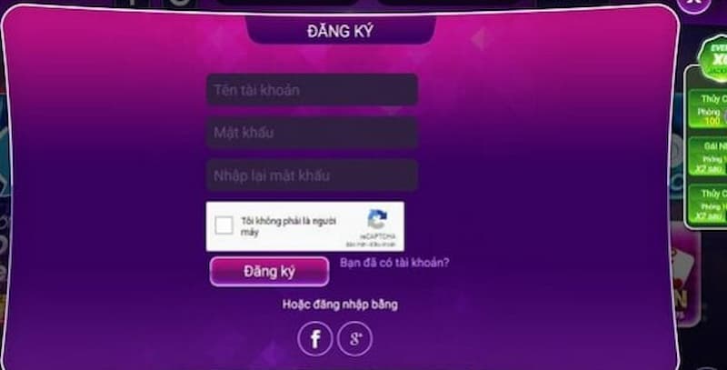 ZinVip Live - Cổng game đổi thưởng uy tín hàng đầu tại Việt Nam 4 Hướng dẫn tạo tài khoản tại ZinVip Live