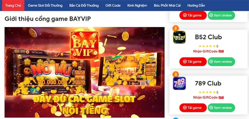 Đánh giá ưu điểm nổi bật của Bayvip247