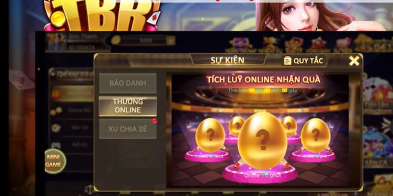 TBR - Cổng game đổi thưởng siêu HOT tại thị trường Việt 6 Khuyến mãi được tung ra liên tục