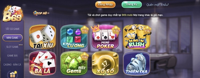 Mini Game tại B69