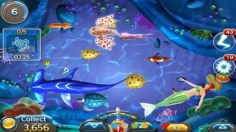 Bắn cá nàng tiên - Cổng game bắn cá hot nhất trong năm 2024 4 Chiến thuật bắn cá chơi ria hiệu quả