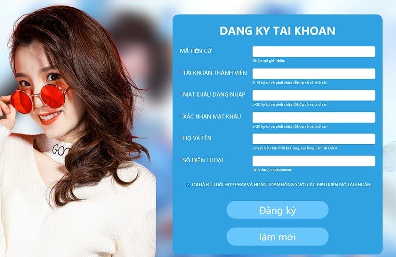 Hướng dẫn đăng ký Luky siêu nhanh chóng và đơn giản