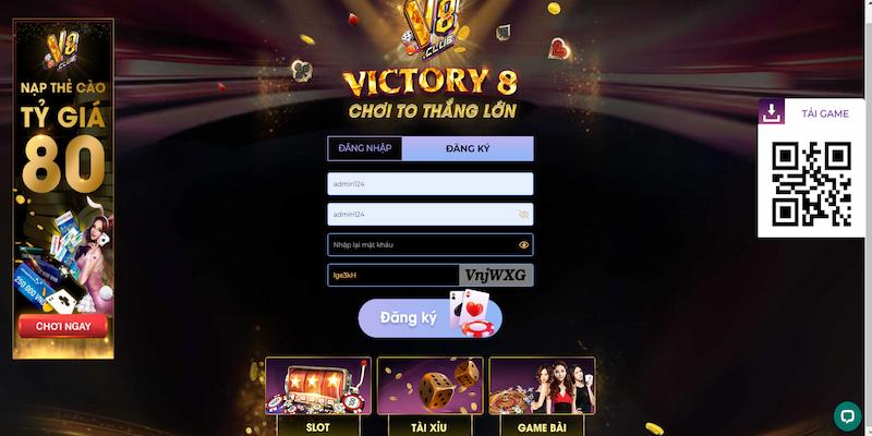 V8 club - Cổng game chất lượng nổi bật top đầu hiện nay 5 Hướng dẫn đăng ký V8 club đơn giản và siêu nhanh