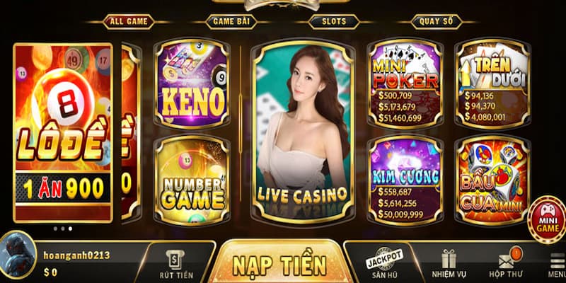 Thiên đường giải trí đổi thưởng uy tín mang tên Gowin 6 Gowin thu hút người chơi tham gia