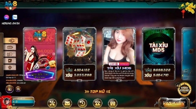 Aw8 vip - Cổng game nổ hũ chất lượng nhất mọi thời đại 2 Game bài đổi thưởng hấp dẫn nhất tại Aw8 vip
