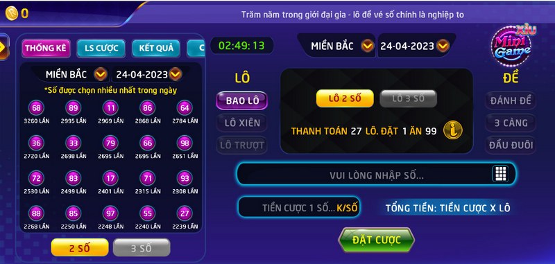 Lô đề Rikvip - Tựa game hấp dẫn có tỷ lệ đổi thưởng cao 2 Lô đề Rikvip có dễ chơi không?