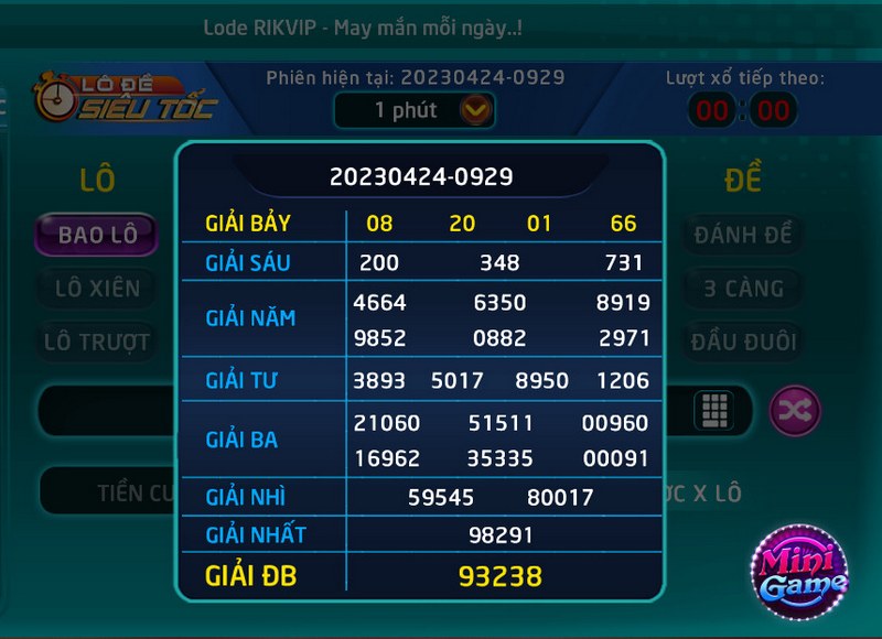 Lô đề Rikvip - Tựa game hấp dẫn có tỷ lệ đổi thưởng cao 4 Những ưu điểm của trò chơi Lô đề Rikvip