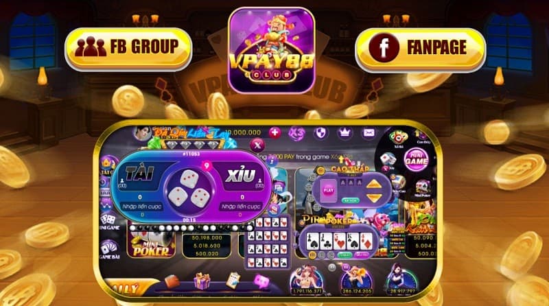 Vpay88 - Cổng game nổ hũ đổi thưởng uy tín 2 Tổng hợp một số tựa game Vpay88 nhiều người chơi nhất