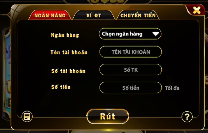 Go88 Club - Thiên đường của những sản phẩm game bài ăn tiền 6 Các bước rút tiền ở Go88 Club