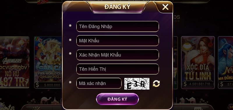 Nổ hũ club - Cổng game đổi thưởng thu hút đông đảo game thủ 3 Hướng dẫn các bước đăng ký tài khoản Nổ hũ club