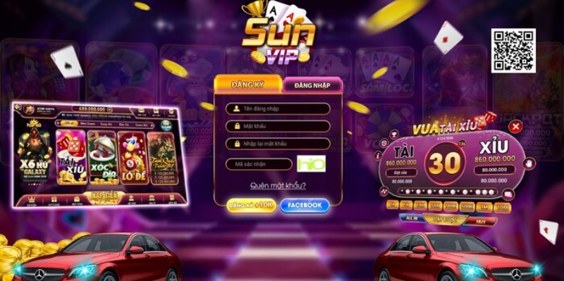 Sunvip - Cổng game với hàng loạt tựa game hot hit nhất năm 2024 3 Hướng dẫn đăng ký tài khoản cho tân thủ tại Sunvip