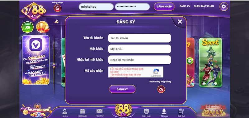 V88 vin - Sân chơi đổi thưởng trực tuyến hàng đầu Việt nam 3 Hướng dẫn các bước đăng ký V88 vin