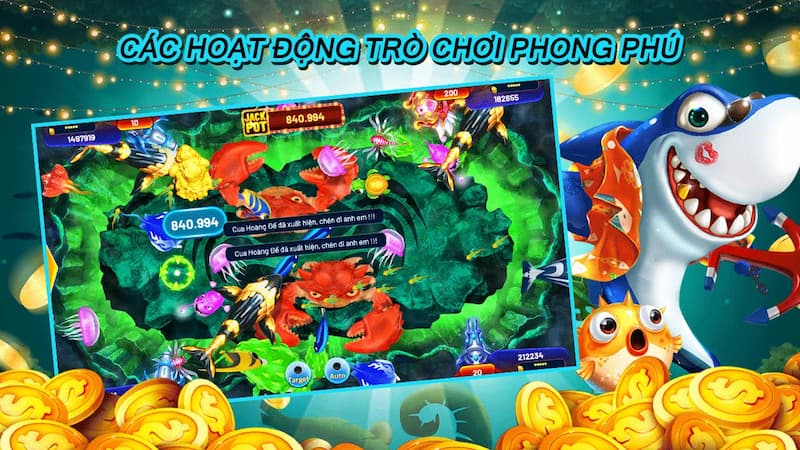 Bắn cá đại thần - Săn cá khủng đổi thưởng liền tay 2 Các sản phẩm giải trí ở bắn cá đại thần