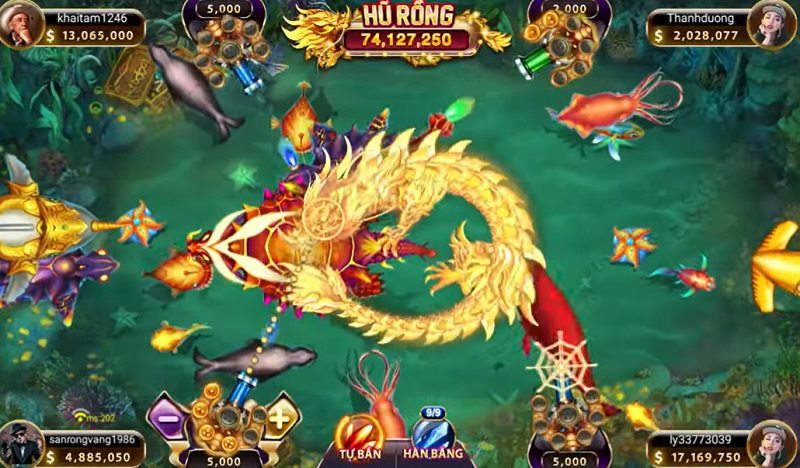Vua cá rồng - Sảnh game bắn cá đổi thưởng chất lượng cao 3 Ưu điểm nổi bật của cổng game