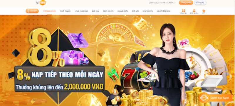 VT999 - Xứng danh sân chơi cá cược uy tín nhất Việt Nam 1 Giới thiệu nhà cái uy tín hàng đầu